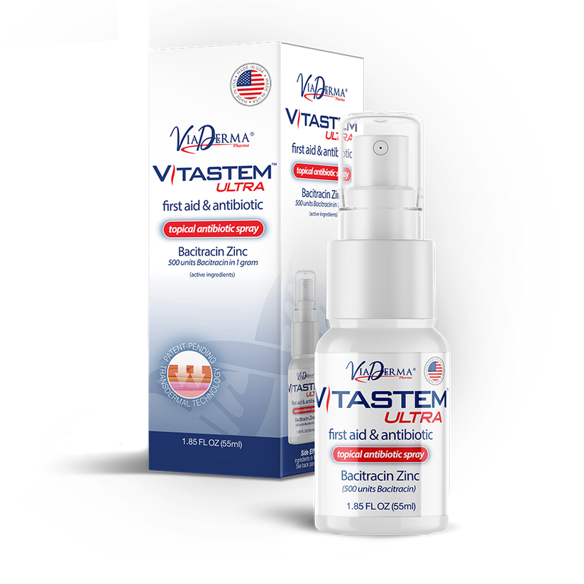 Vitastem Ultra First Aid & Topical Antibiotic Spray 55ML